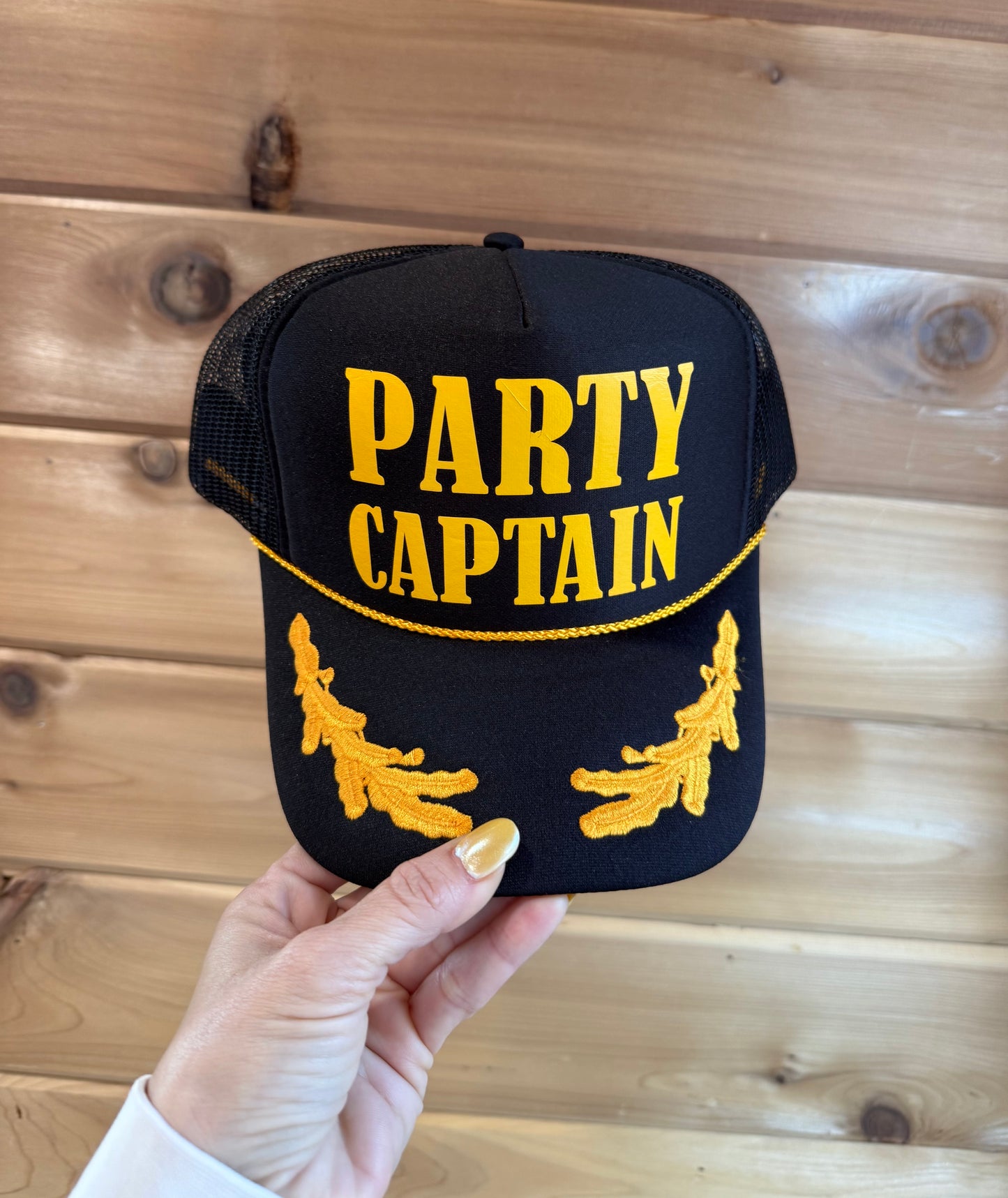 “Party Captain” Trucker Hat