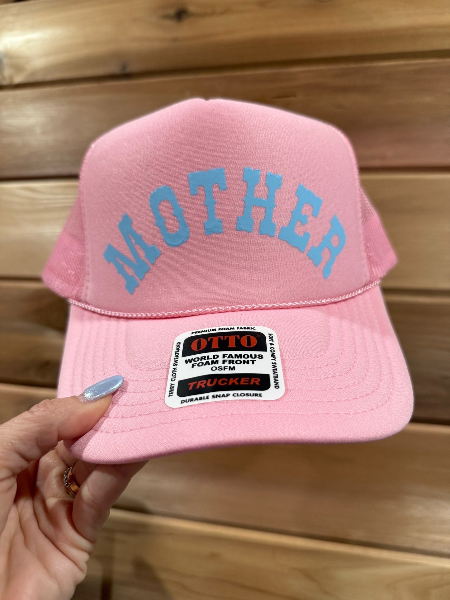 Pink Mother Trucker Hat