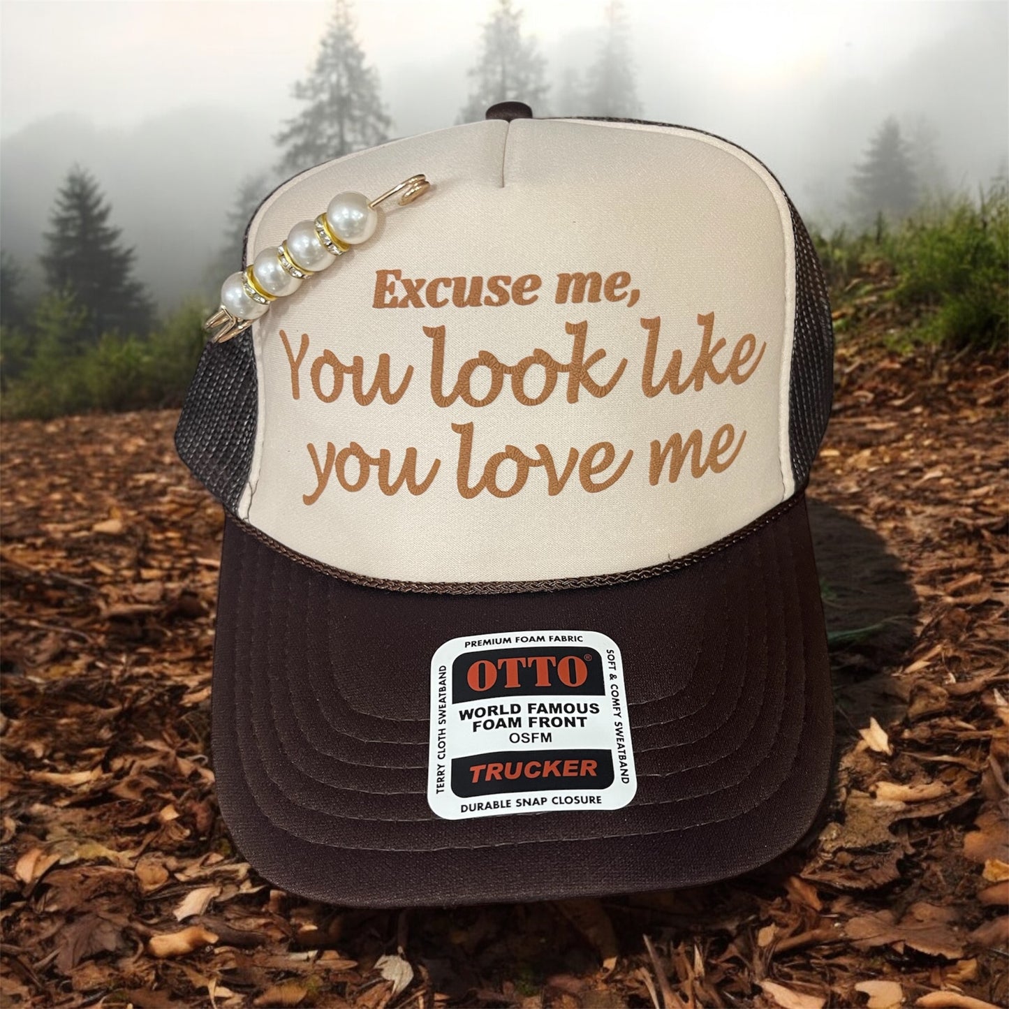 Excuse Me Trucker Hat