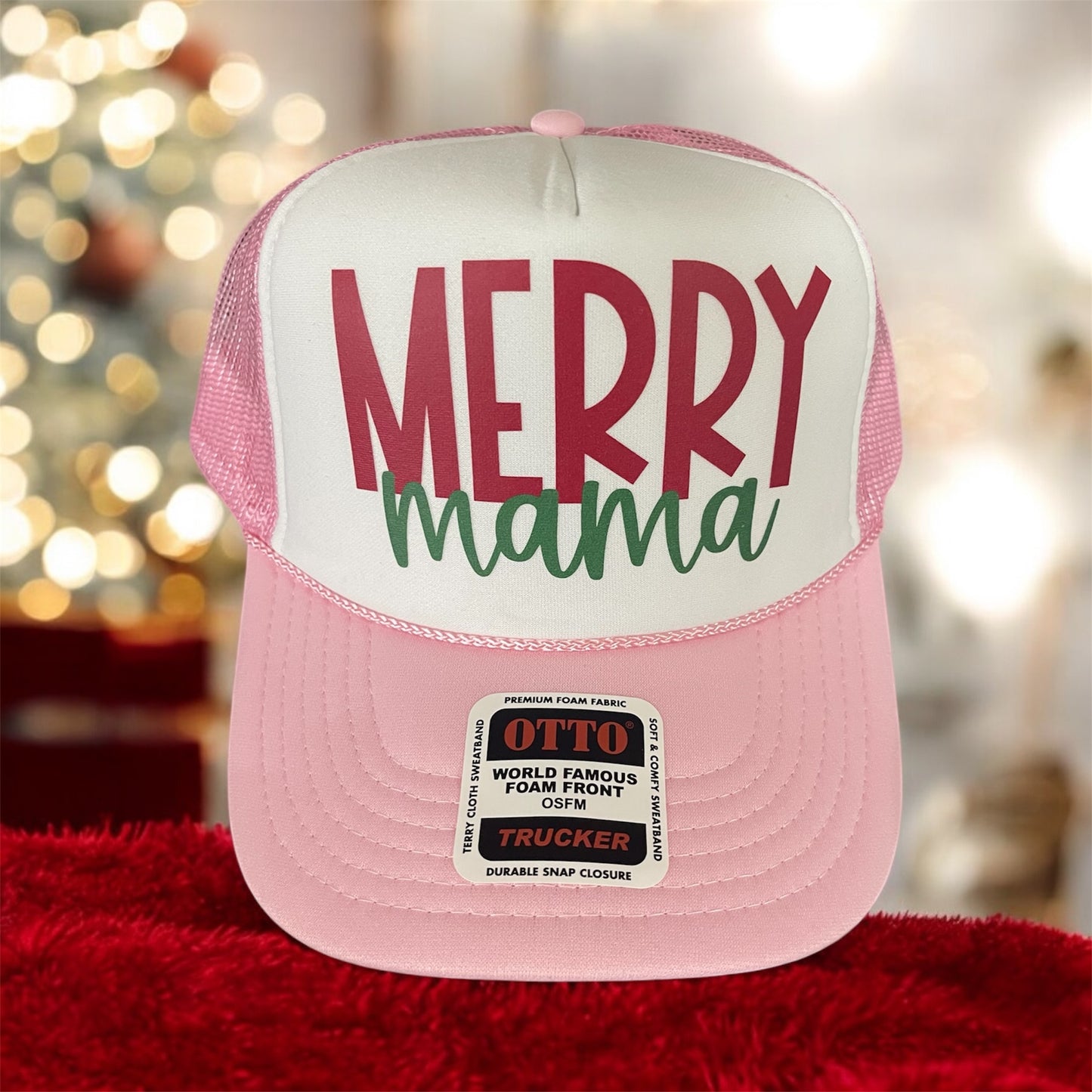 Merry Mama Trucker Hat