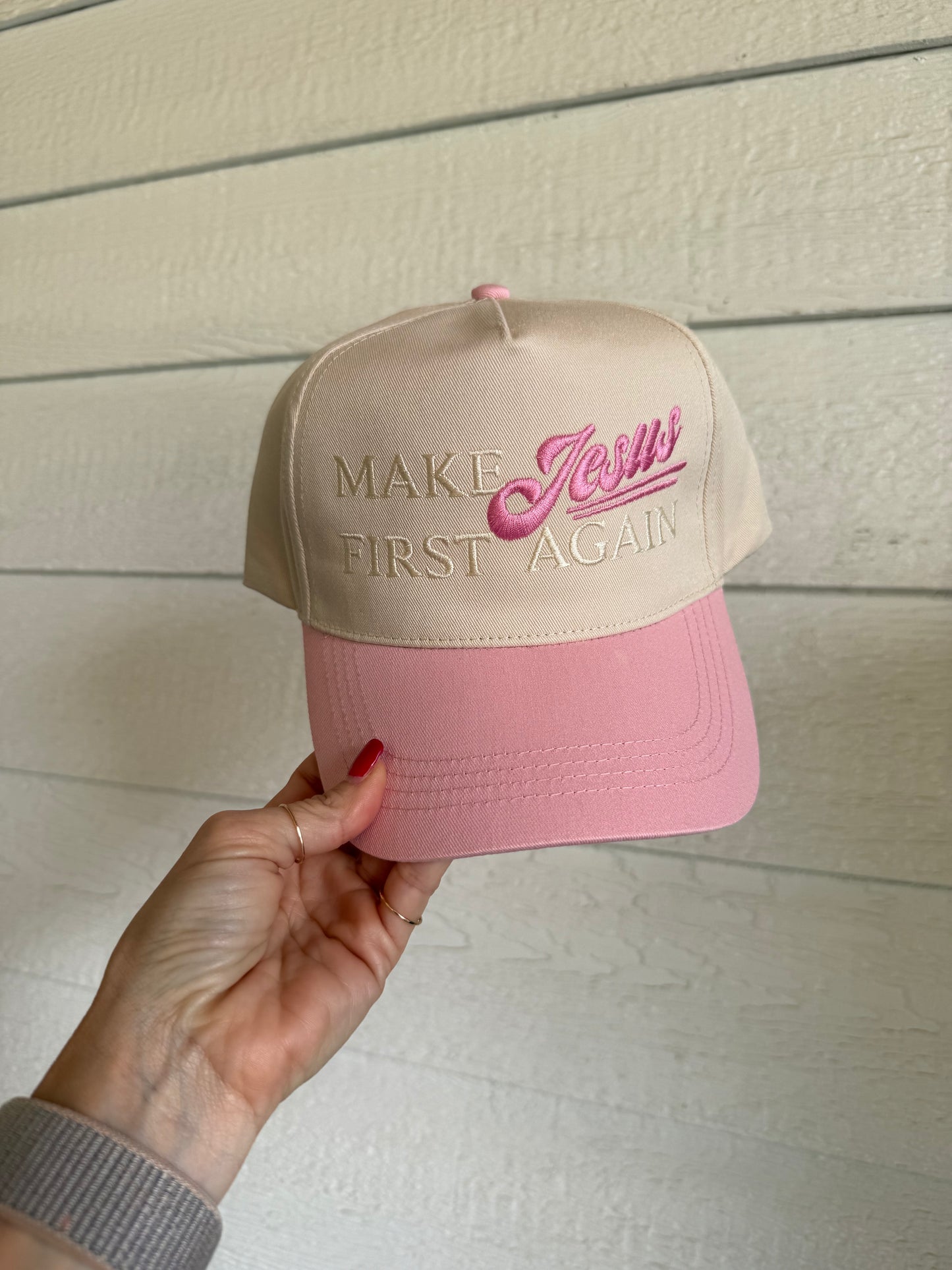 Make Jesus First Again Hat