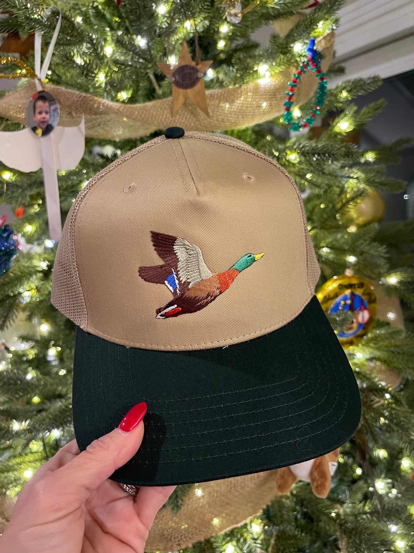 Cotton/Twill Mid Profile Custom Mesh Back Trucker Hat