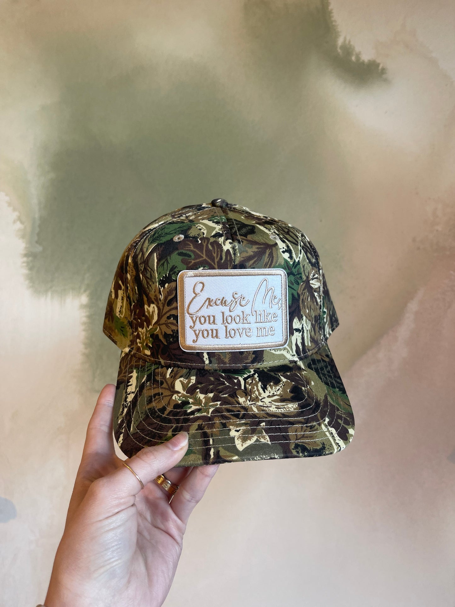 Cotton Blend Twill 5 Panel Mid Profile Custom Baseball Hat