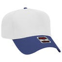 Cotton Blend Twill 5 Panel Mid Profile Custom Baseball Hat