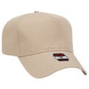 Cotton Blend Twill 5 Panel Mid Profile Custom Baseball Hat