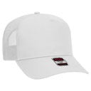 Cotton/Twill Mid Profile Custom Mesh Back Trucker Hat