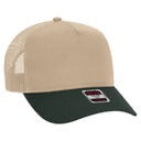 Cotton/Twill Mid Profile Custom Mesh Back Trucker Hat