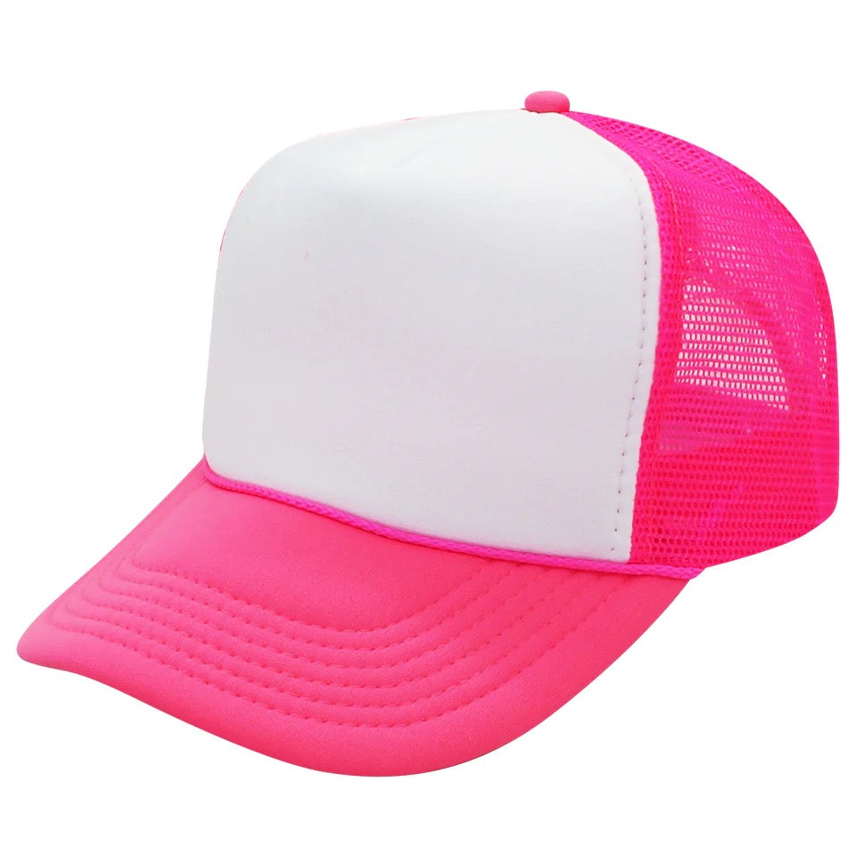 Custom Foam Front Trucker Hat 1-3 patches