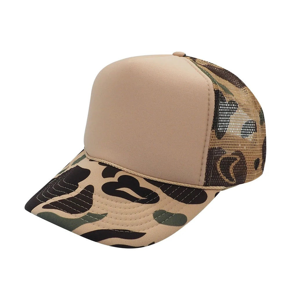 Custom Foam Front Trucker Hat 1-3 patches