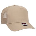 Cotton/Twill Mid Profile Custom Mesh Back Trucker Hat