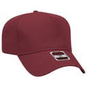Cotton Blend Twill 5 Panel Mid Profile Custom Baseball Hat