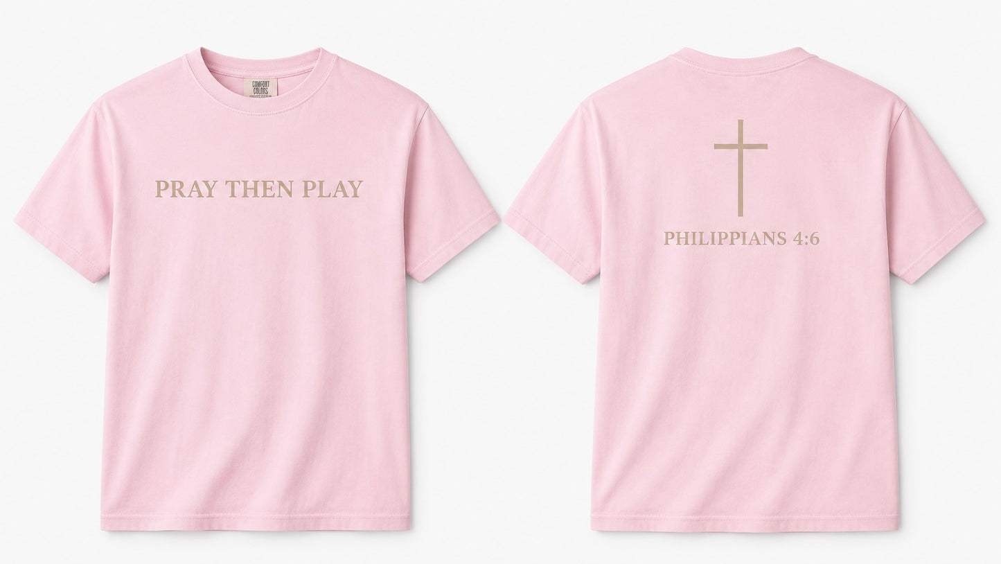 Play Then Pray Youth Tee