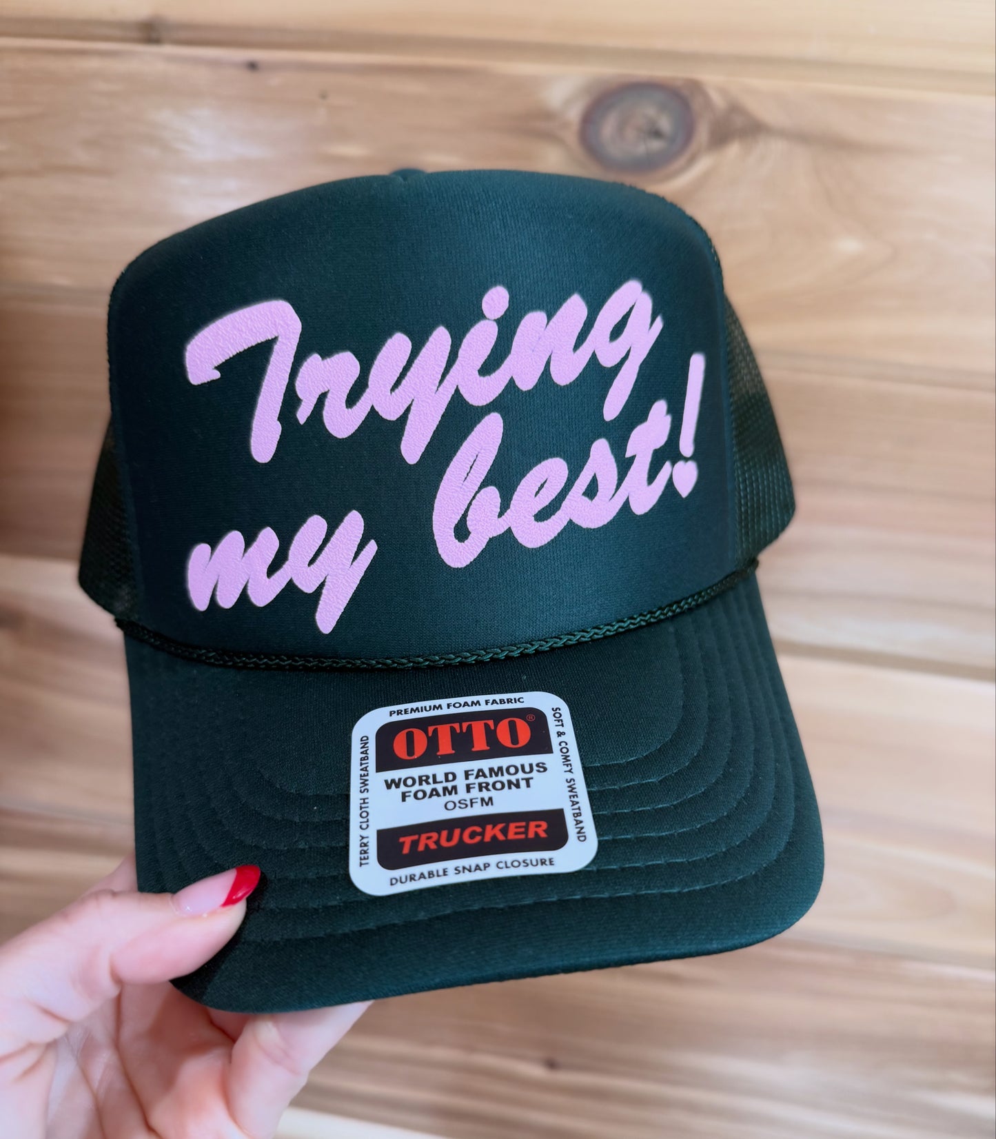 Trying my best Trucker