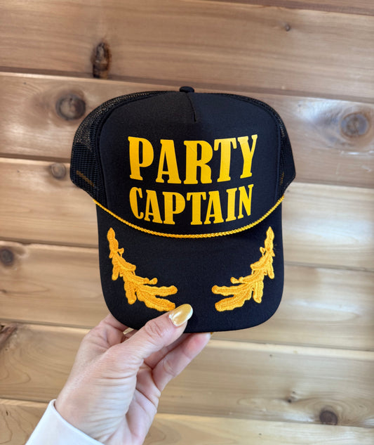 “Party Captain” Trucker Hat