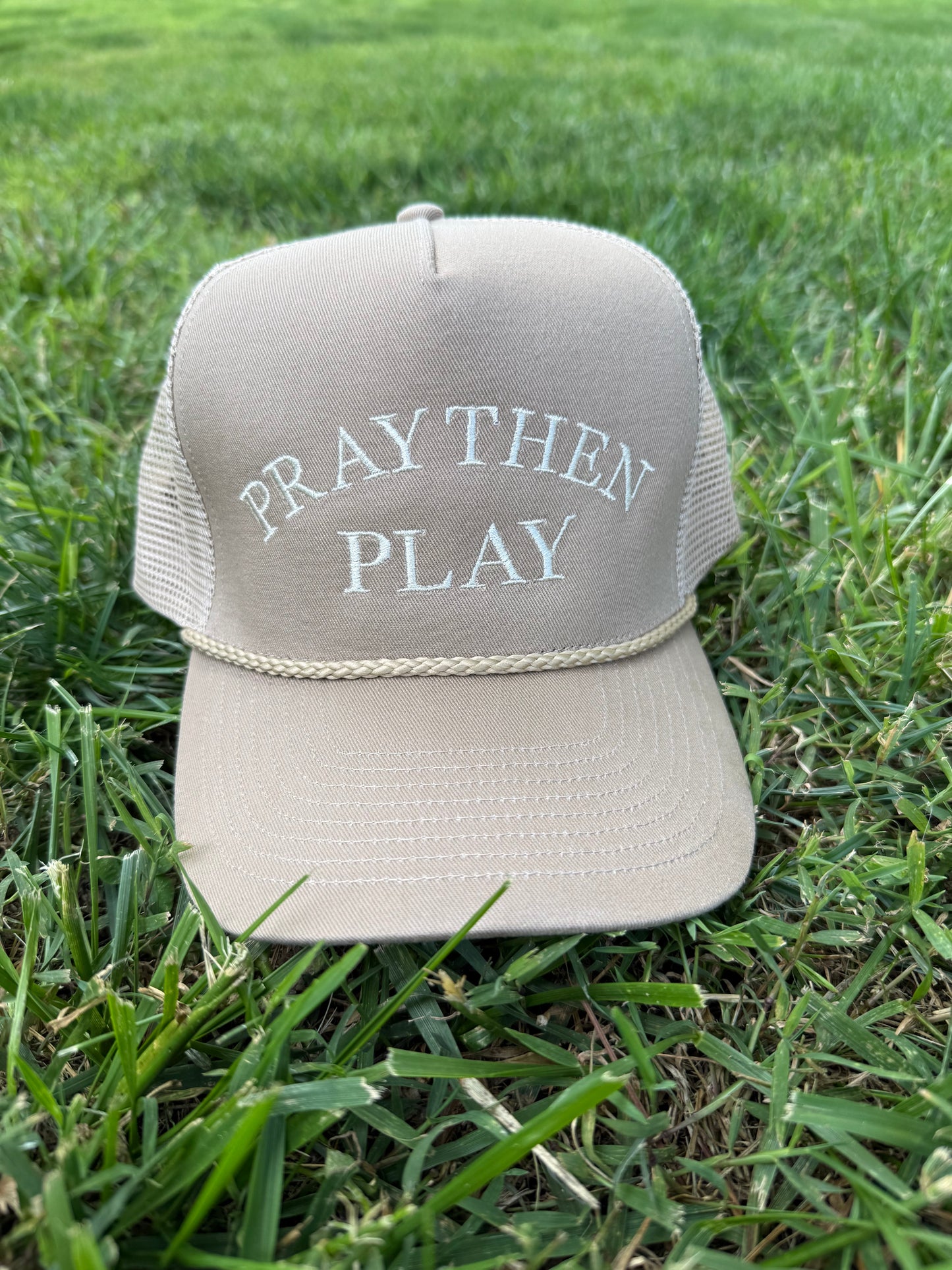 Pray Then Play Rope Hat