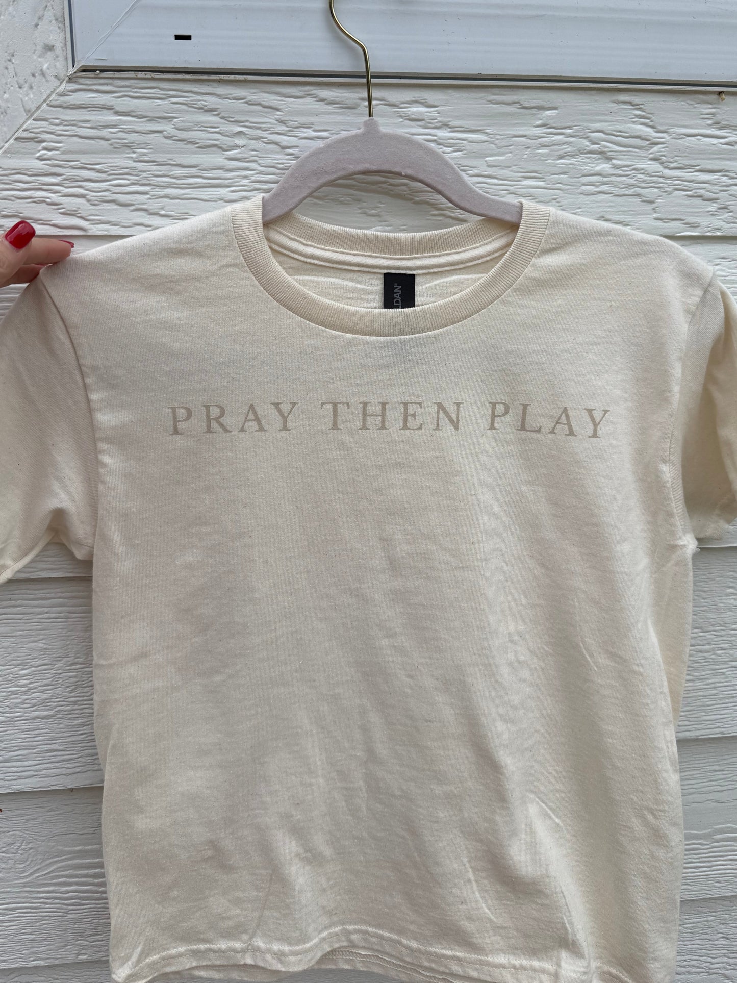Play Then Pray Youth Tee