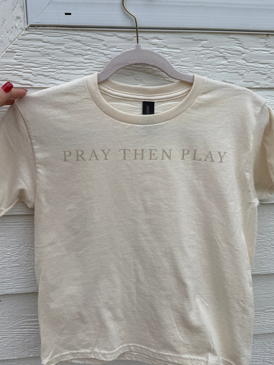 Play Then Pray Youth Tee