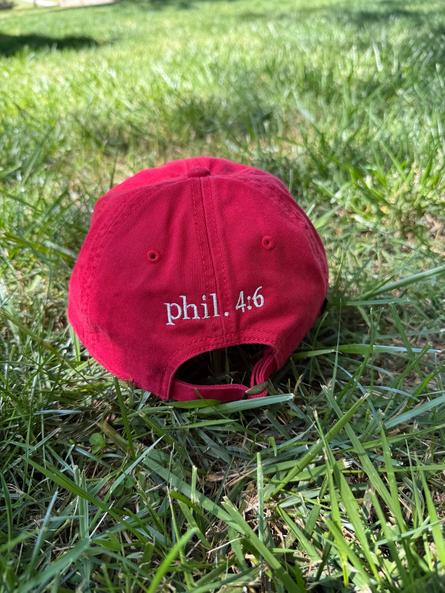 Pray Then Play Dad Hat