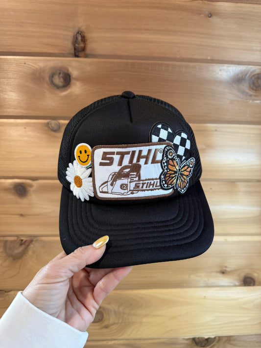 Custom Patched Trucker Sample Sale Hat
