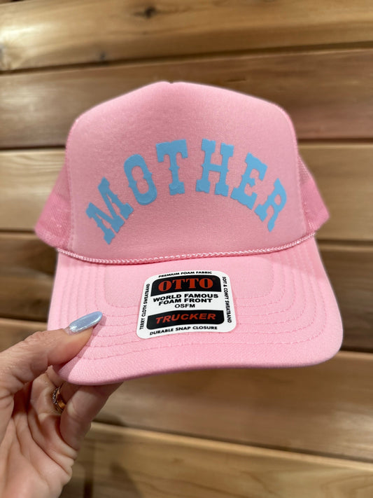 Pink Mother Trucker Hat