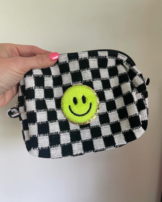 Checkered Pouch Small