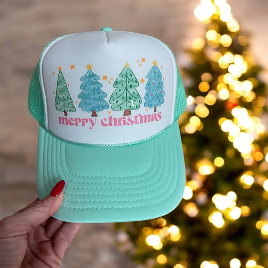 Merry Christmas Trucker hat
