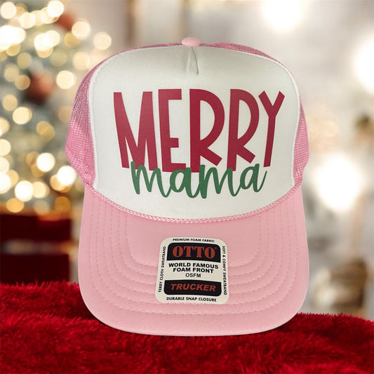 Merry Mama Trucker Hat