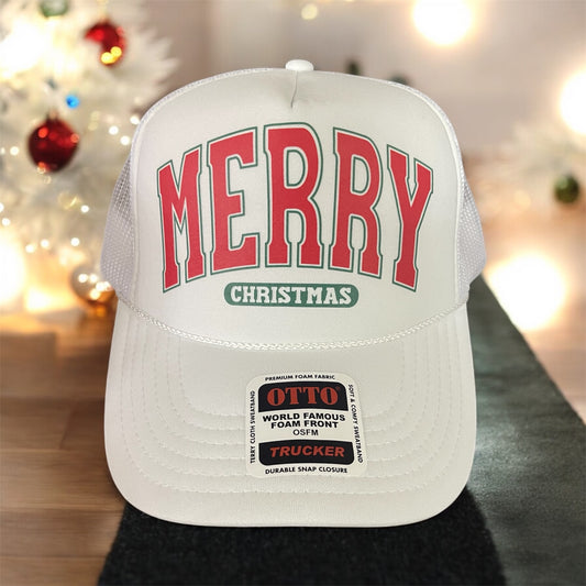 Merry Christmas Trucker Hat
