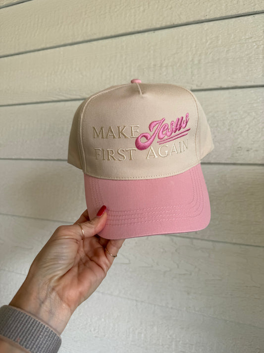 Make Jesus First Again Hat