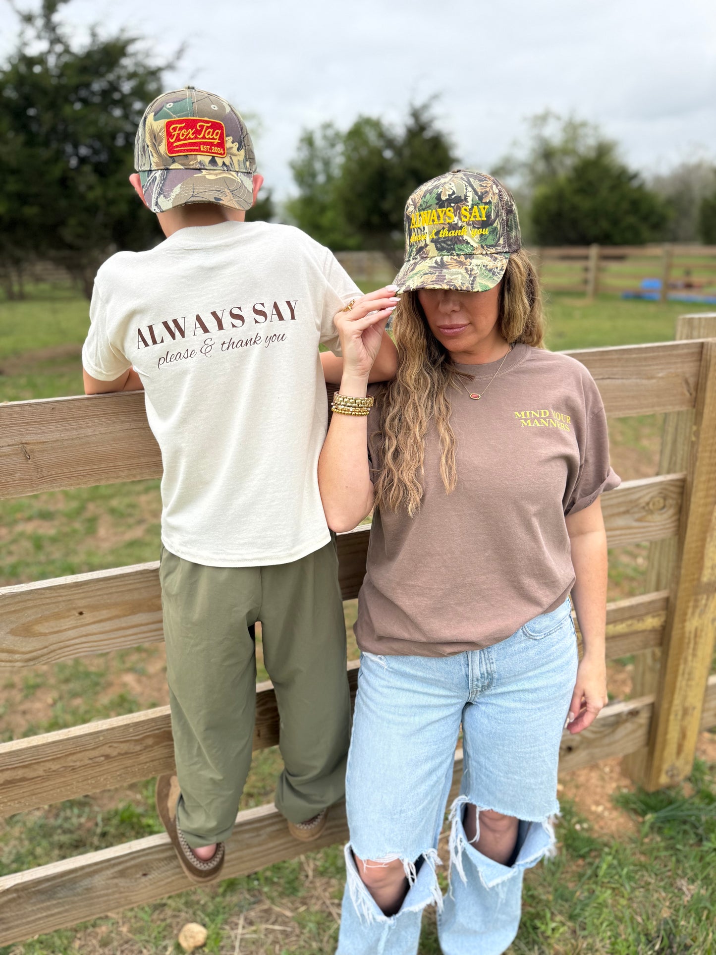Youth Mind Your Manners Tee