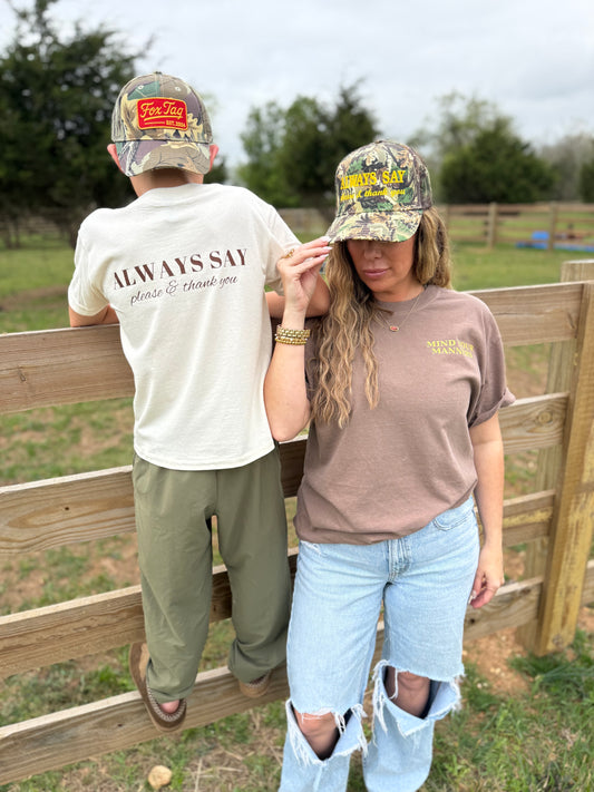 Youth Mind Your Manners Tee