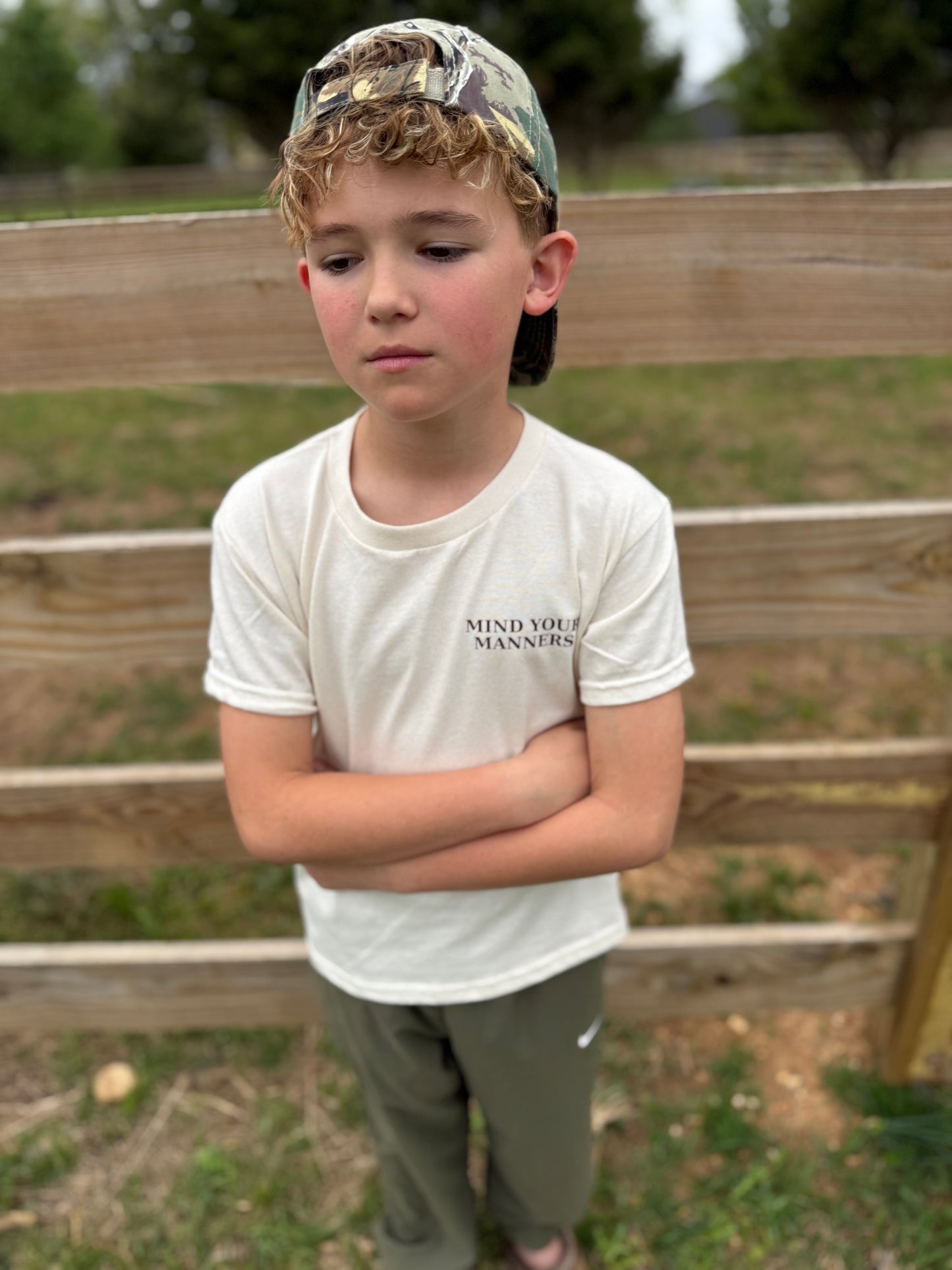Youth Mind Your Manners Tee