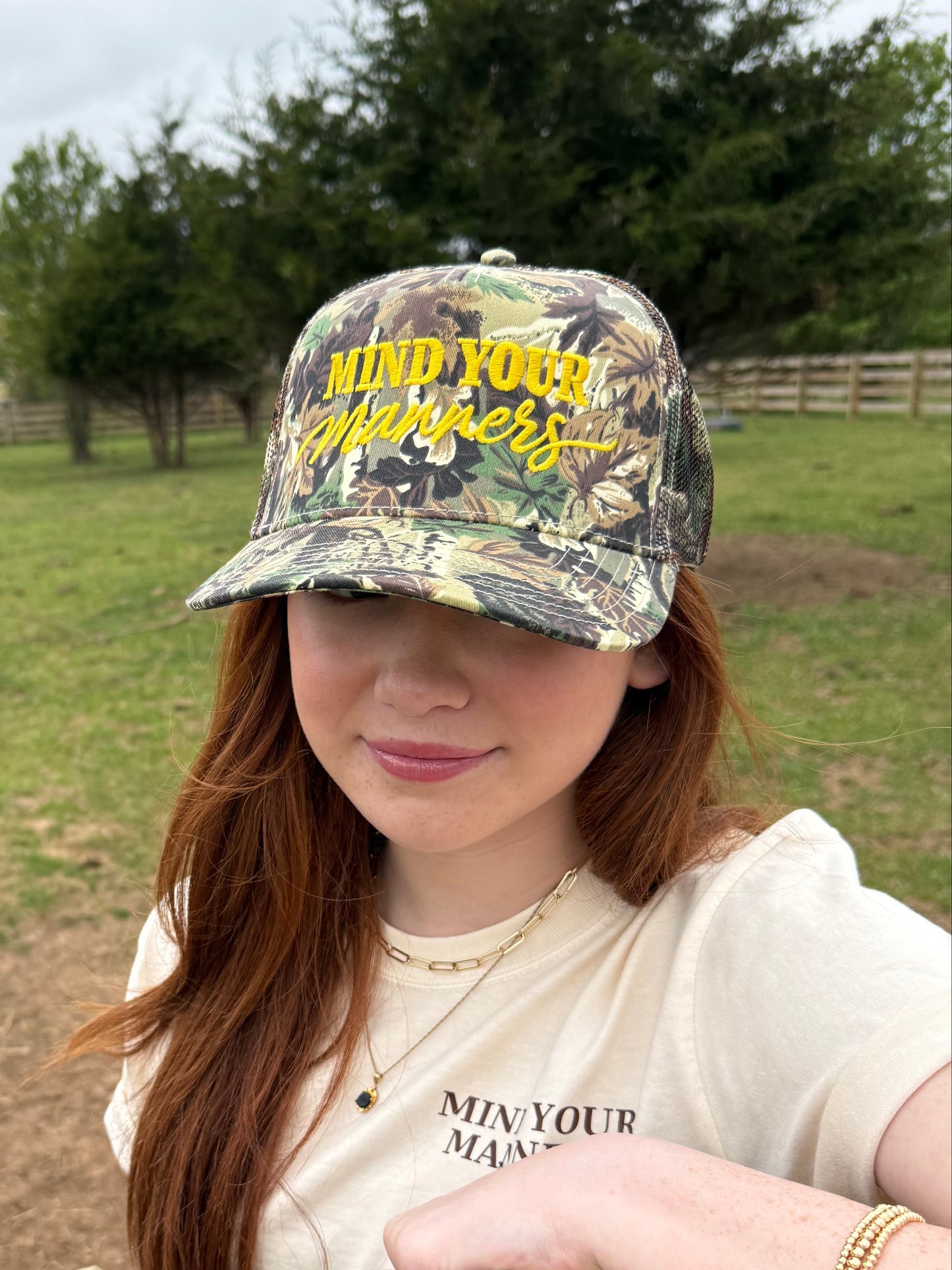 Manners Collection Camo Hat