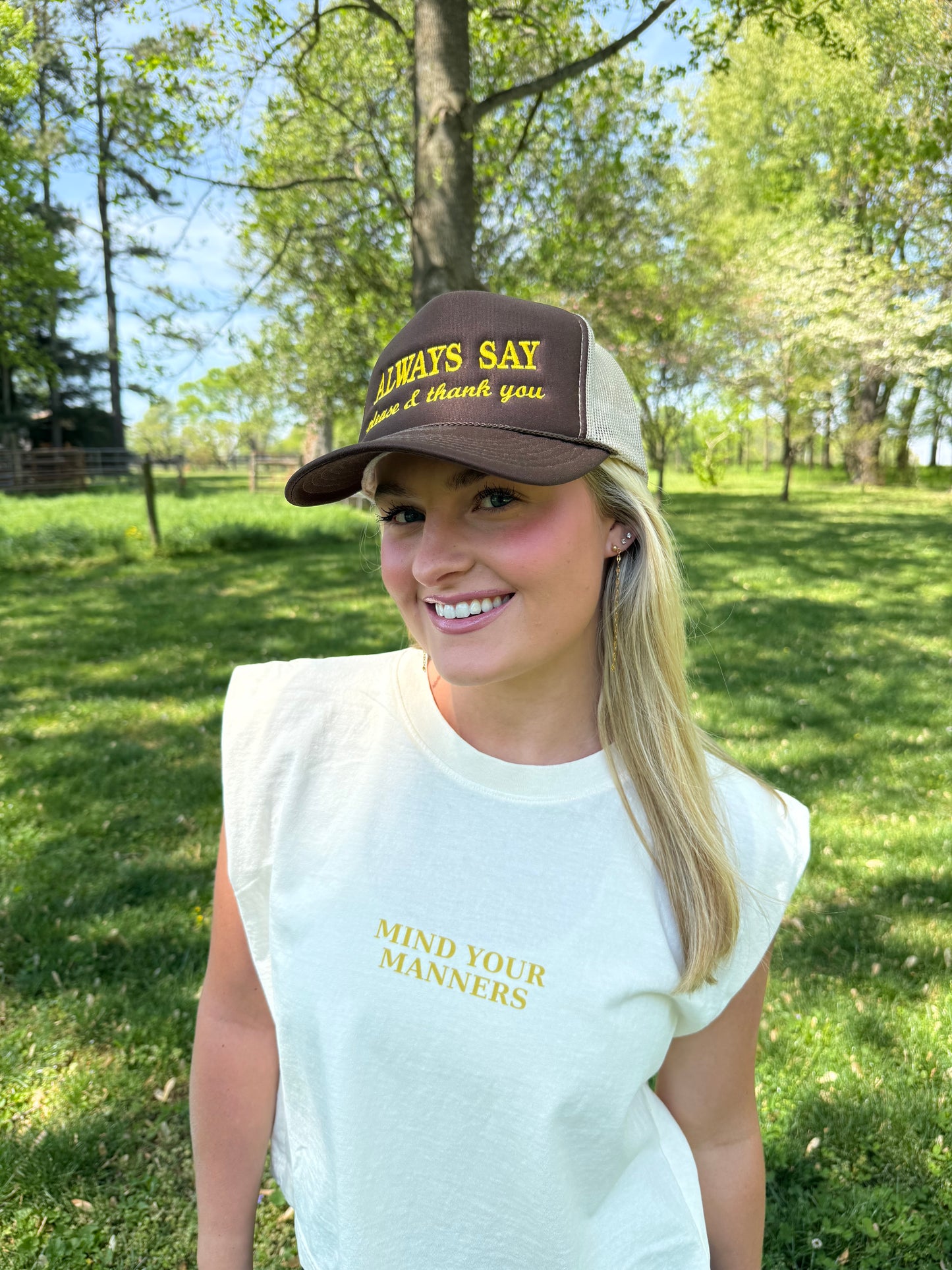 Manners Collection Foam Hat