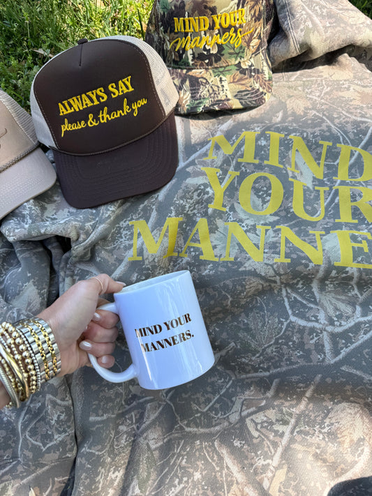 Mind Your Manners Mug (Limited)