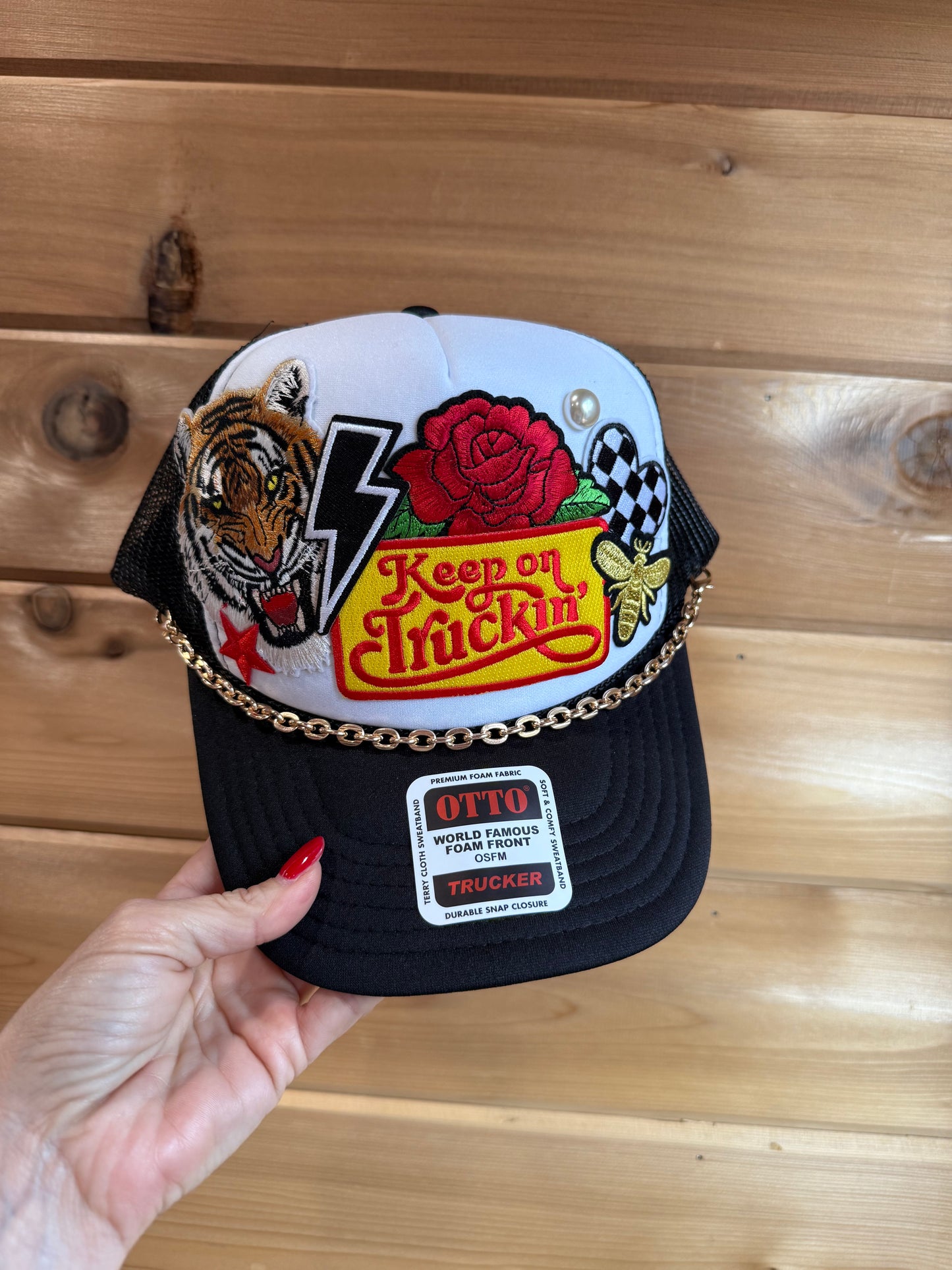 "Keep on Truckin" Custom Trucker Hat
