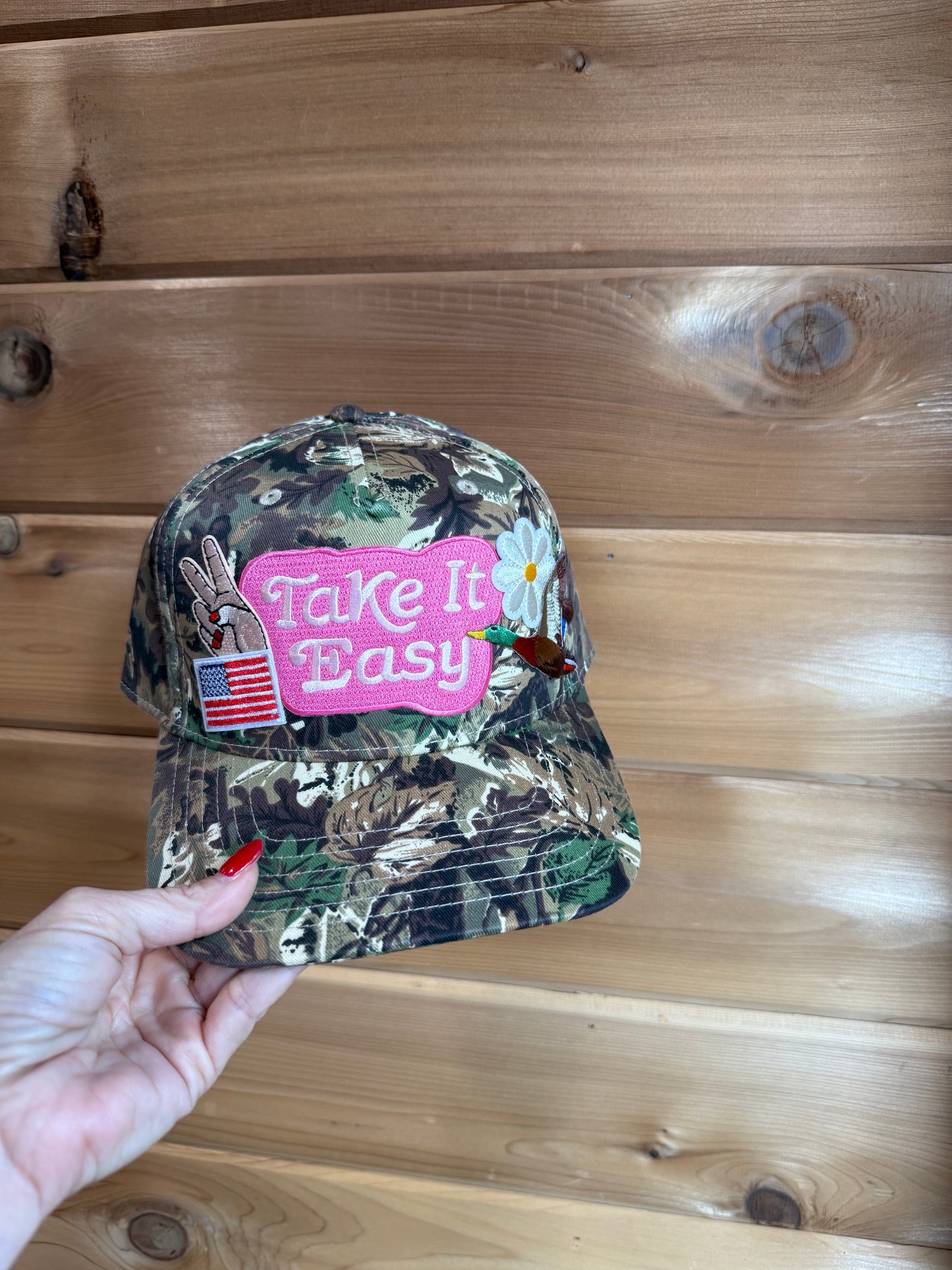 "Take It Easy" Custom Trucker Hat