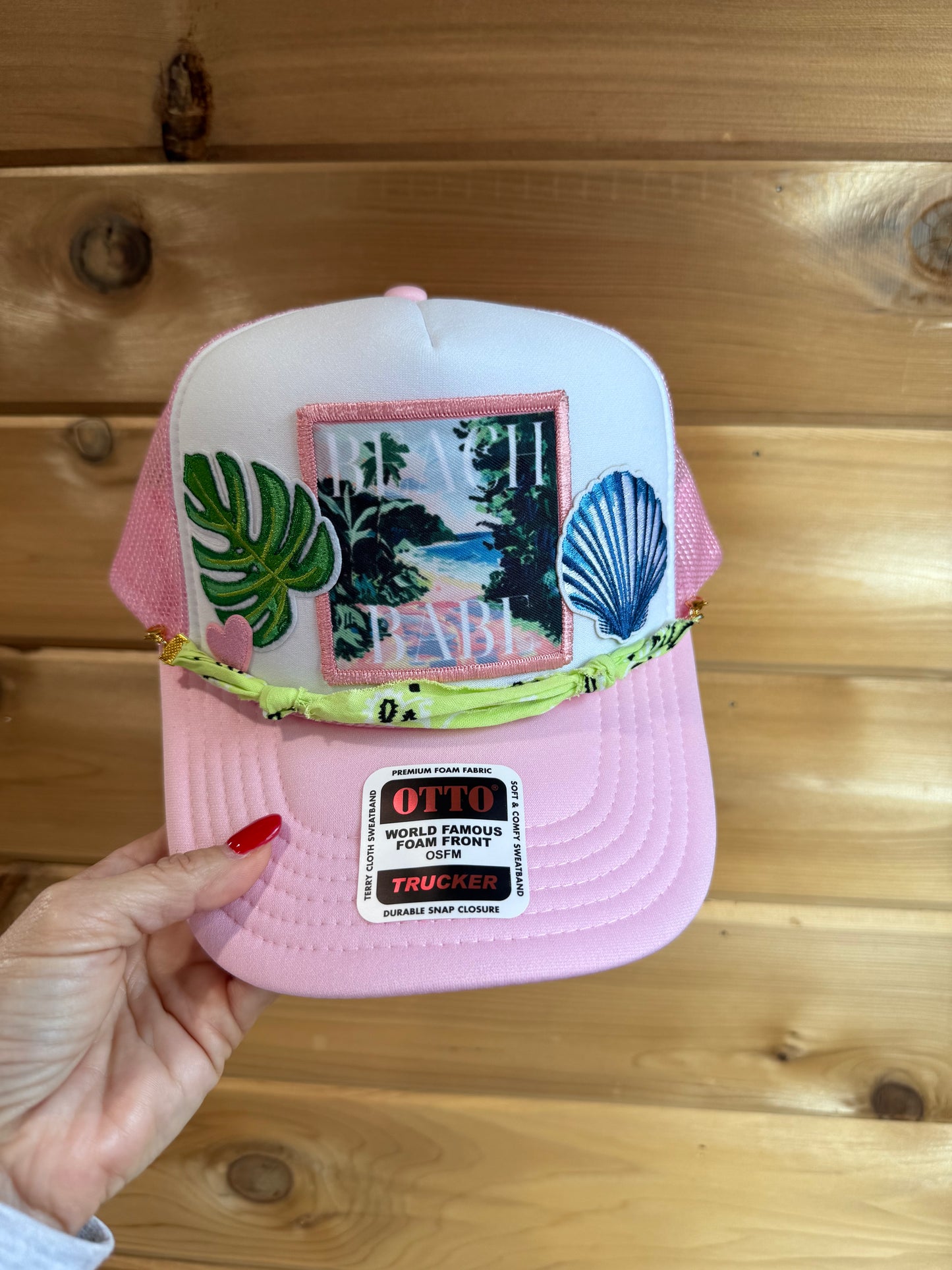 "Beach Babe" Custom Trucker