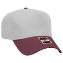 Cotton Blend Twill 5 Panel Mid Profile Custom Baseball Hat