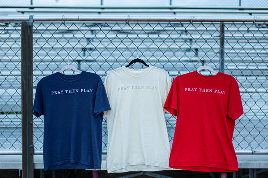 Pray Then Play Tee